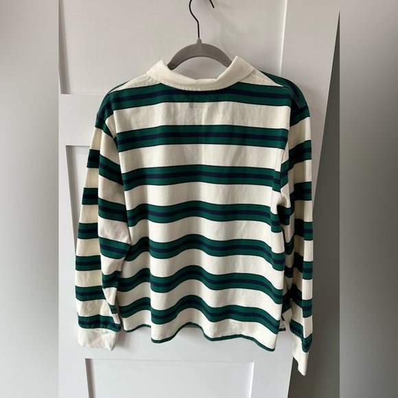 Vineyard Vines Heritage Striped Rugby Shirt Women XL Preppy - Picture 2 of 6